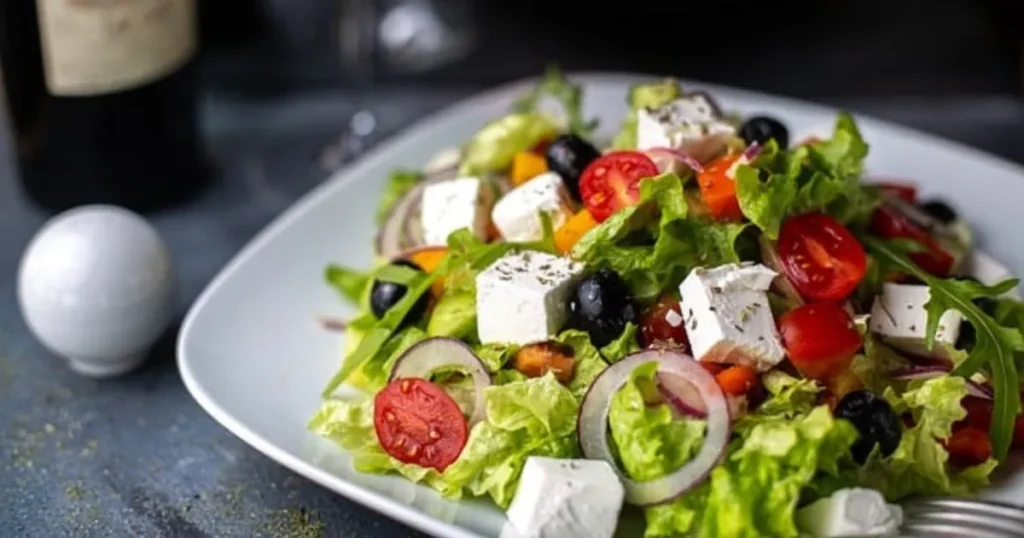 recette salade grecque feta