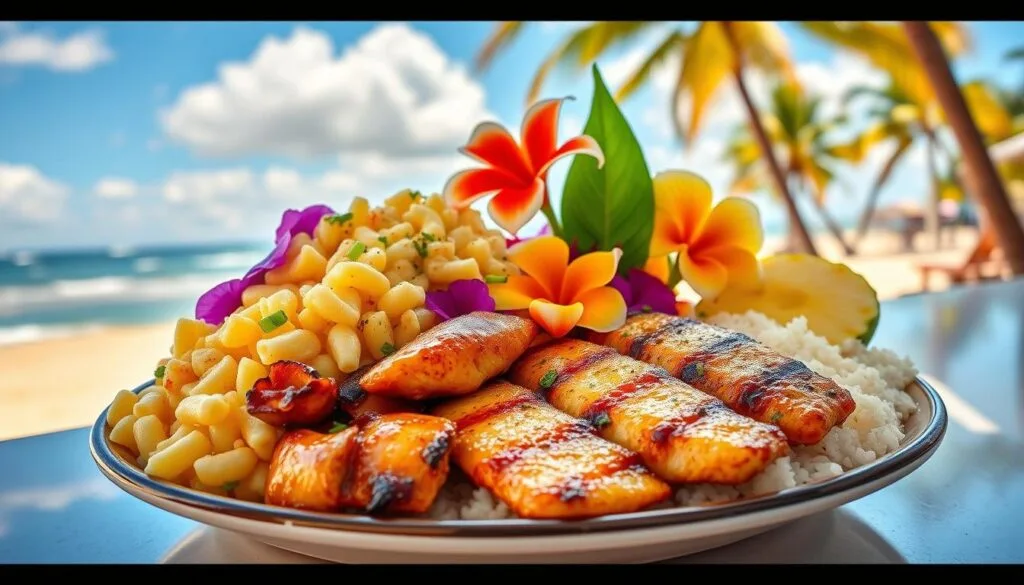Hawaiian plate lunch Hawaiian plate lunch