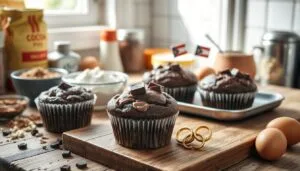 olympic village chocolate muffins recipe
