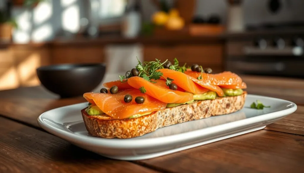 smoked salmon avocado toast smoked salmon avocado toast