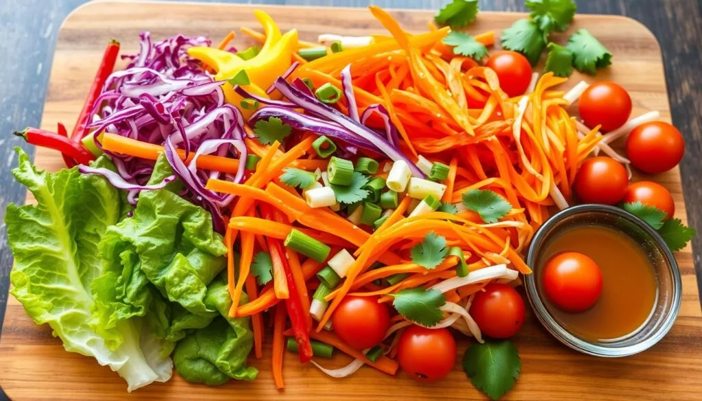 Asian chopped salad ingredients Asian chopped salad ingredients