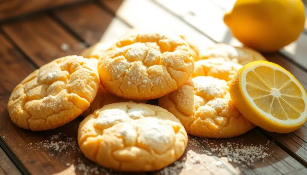 Lemon cake mix cookies Lemon cake mix cookies