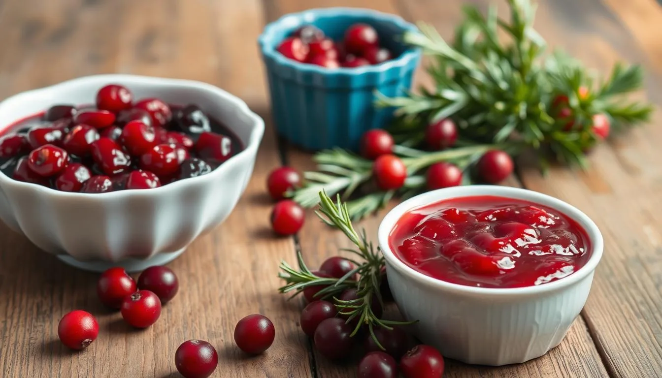 canned cranberry sauce