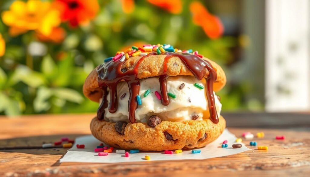 cookie ice cream sandwich cookie ice cream sandwich