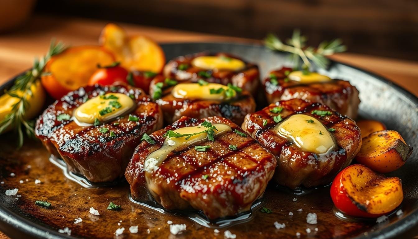 garlic butter steak bites