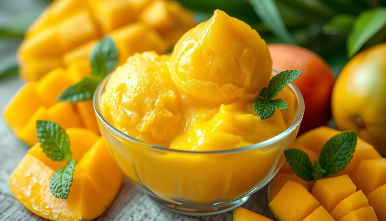 mango ice cream