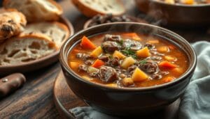 sausage and lentil soup