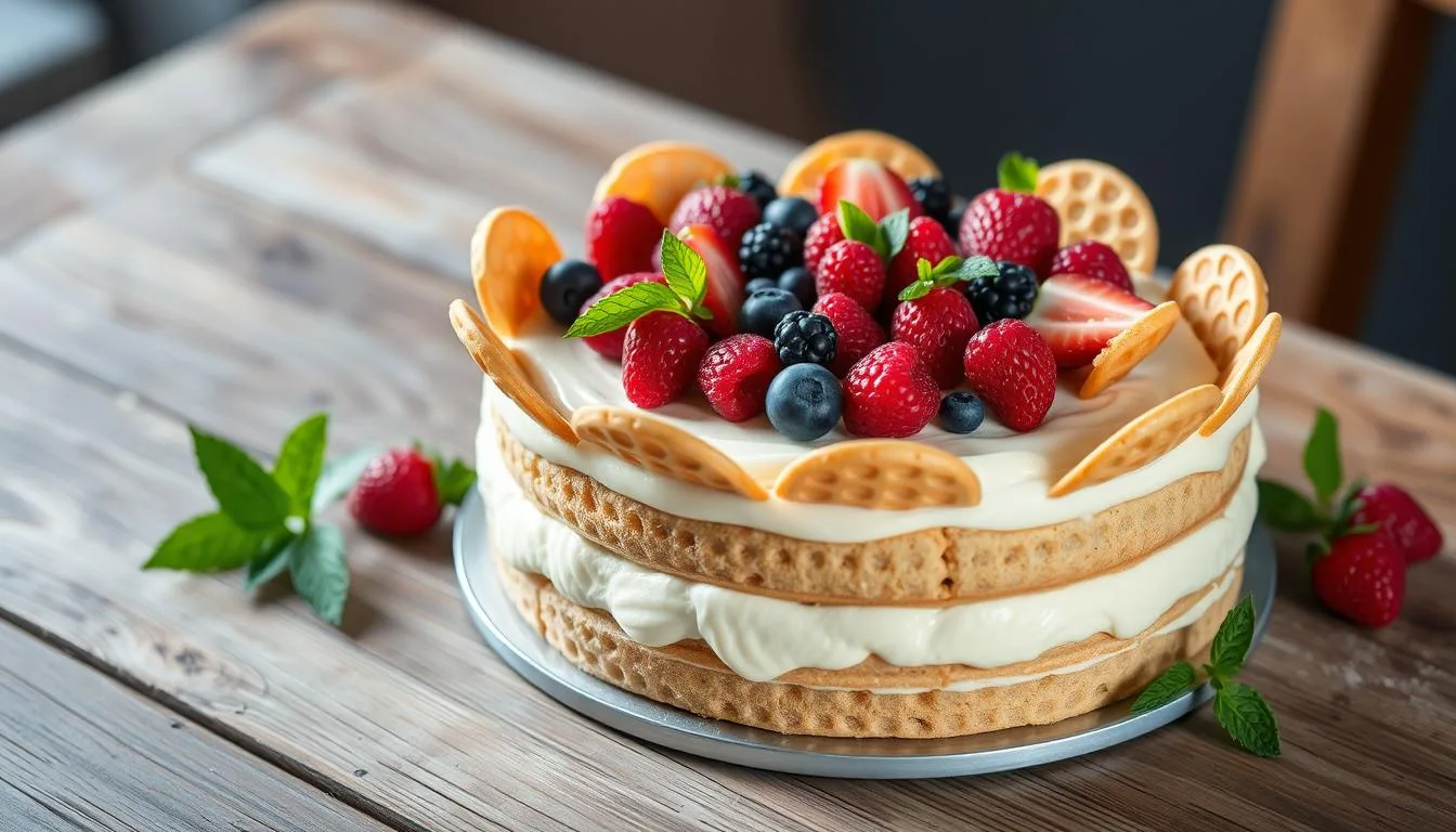 vanilla wafer cake