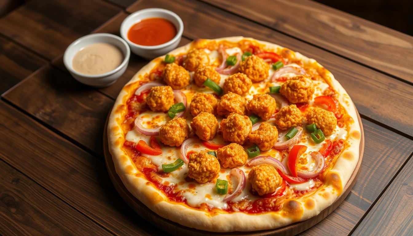 kfc chicken pizza