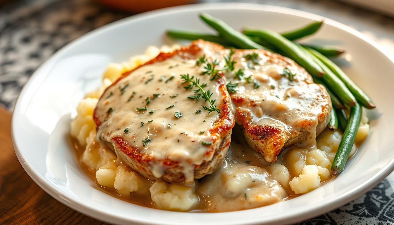smothered pork chops