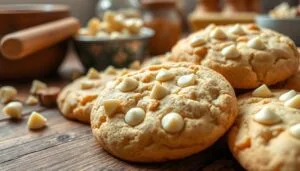 white chocolate chip cookies