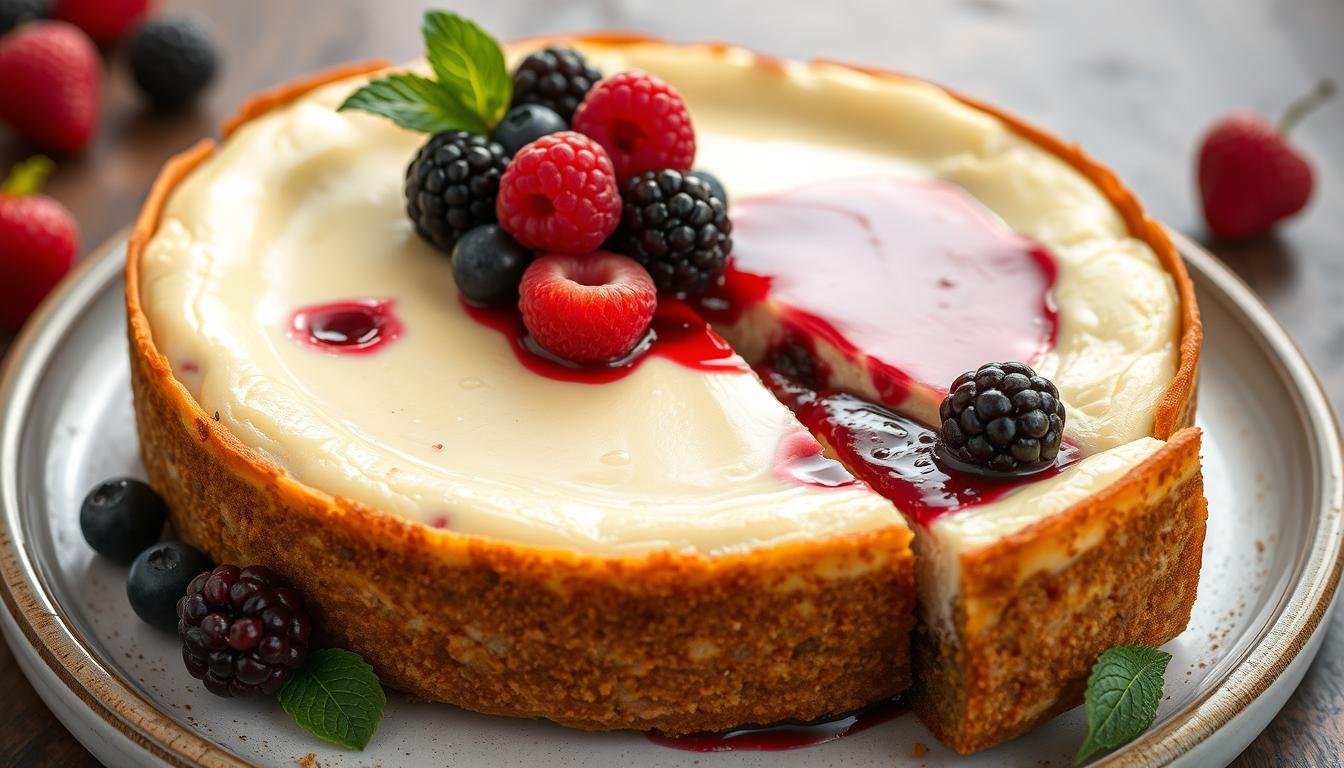 ricotta cheesecake